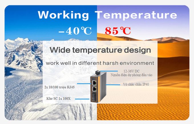 Switch công nghiệp IES7210-2FE1FX-CA Cablexa