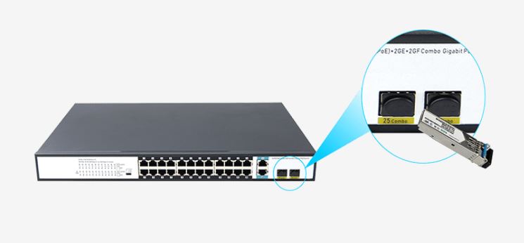 Giải pháp mở rộng linh hoạt trên Switch PoE