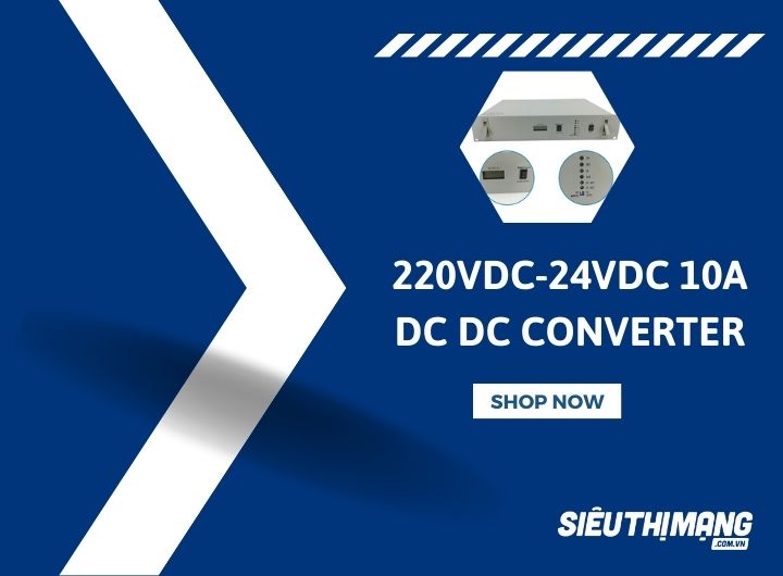 220Vdc-24Vdc 10A DC DC Converter