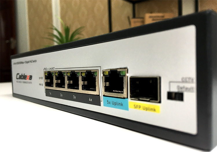 Switch FMC-4PGE1GE1GF hãng Cablexa