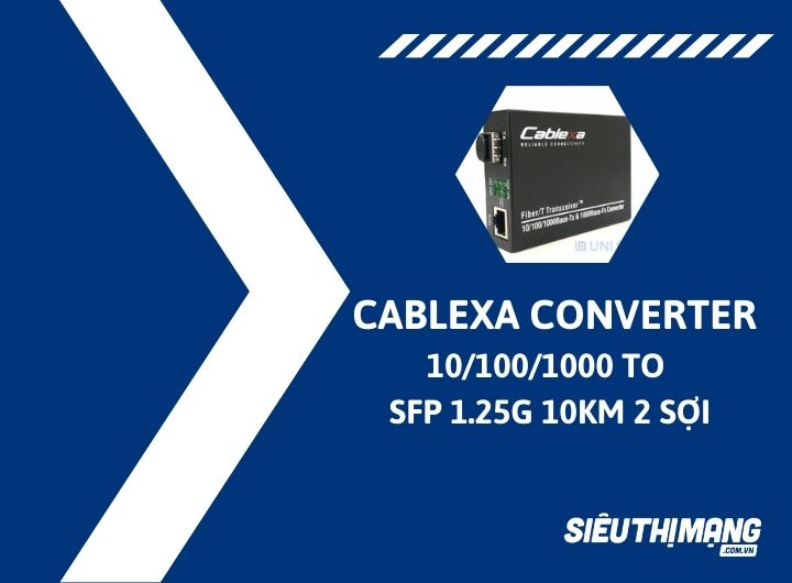 Bộ chuyển đổi converter quang điện FMC-100-GE-SFP-CA 10/100/1000Mbps to SFP Bộ chuyển đổi converter quang điện FMC-100-GE-SFP-CA 10/100/1000Mbps to SFP