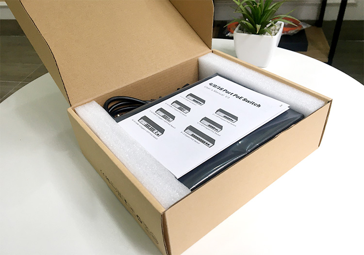 Switch PoE 4 Ports hãng Cablexa