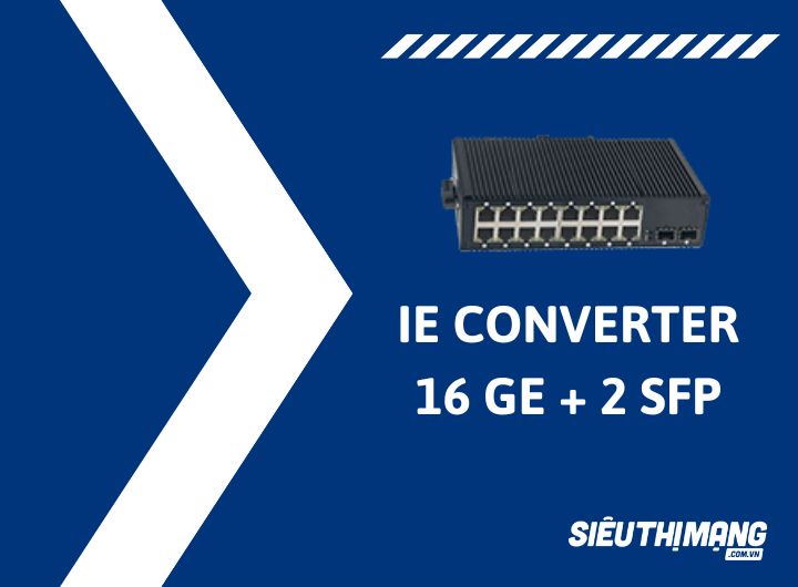 Switch công nghiệp Cablexa 16 Ports 10/100M Industrial Ethernet 