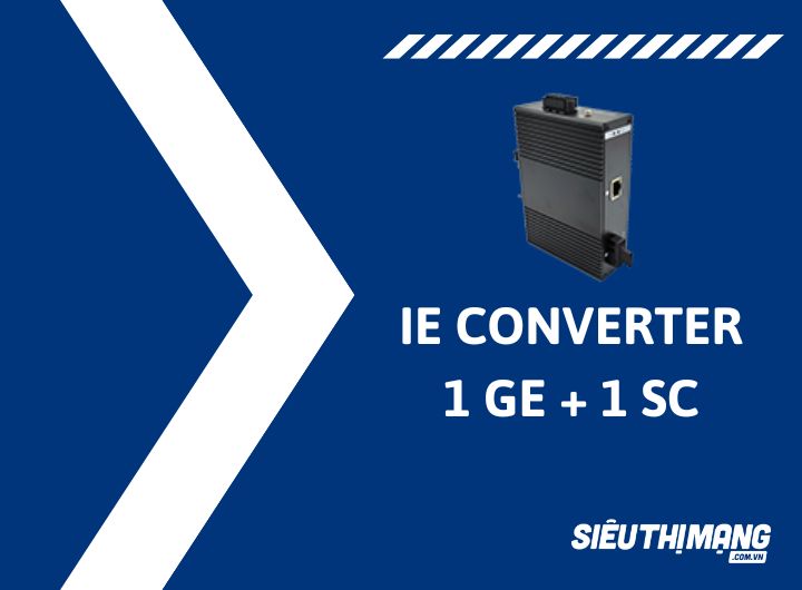 Switch công nghiệp Cablexa 1 Ports 10/100/1000M Industrial SC Fiber converter
