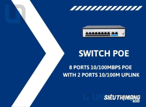 Switch Poe 8 Ports 10/100Mbps