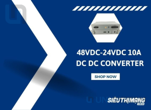 48Vdc-24Vdc 10A DC DC Converter