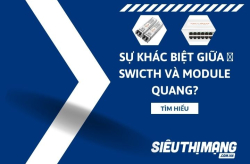 Sự khác biệt giữa thiết bị chuyển mạch và bộ thu phát cáp quang