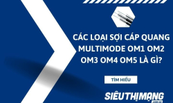 Các loại sợi cáp quang multimode om1 om2 om3 om4 om5 là gì?