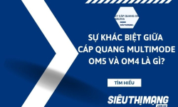 Sự khác biệt giữa cáp quang multimode om5 và om4 là gì?
