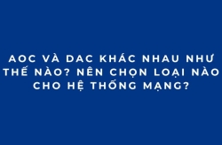 AOC và DAC khác nhau như thế nào? Nên chọn loại nào cho hệ thống mạng?