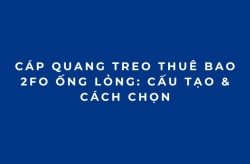 Cáp Quang Treo Thuê Bao 2FO Ống Lỏng: Cấu Tạo & Cách Chọn