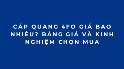 Cáp quang 4FO giá bao nhiêu? Bảng giá và kinh nghiệm chọn mua