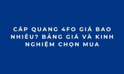Cáp quang 4FO giá bao nhiêu? Bảng giá và kinh nghiệm chọn mua